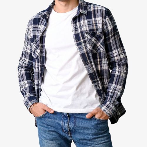 Kemeja Flanel Custom