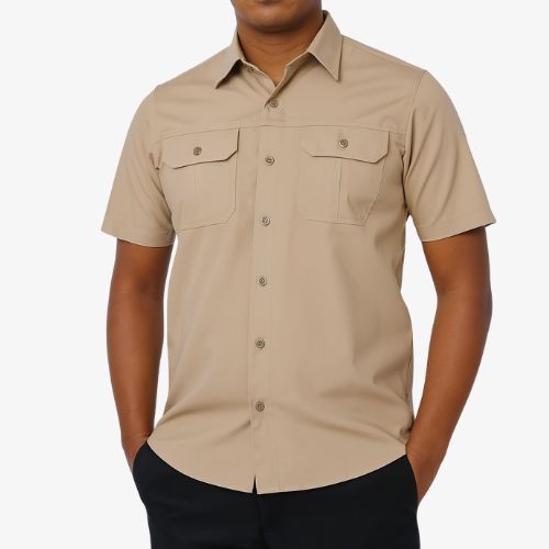 Kemeja Safari Custom